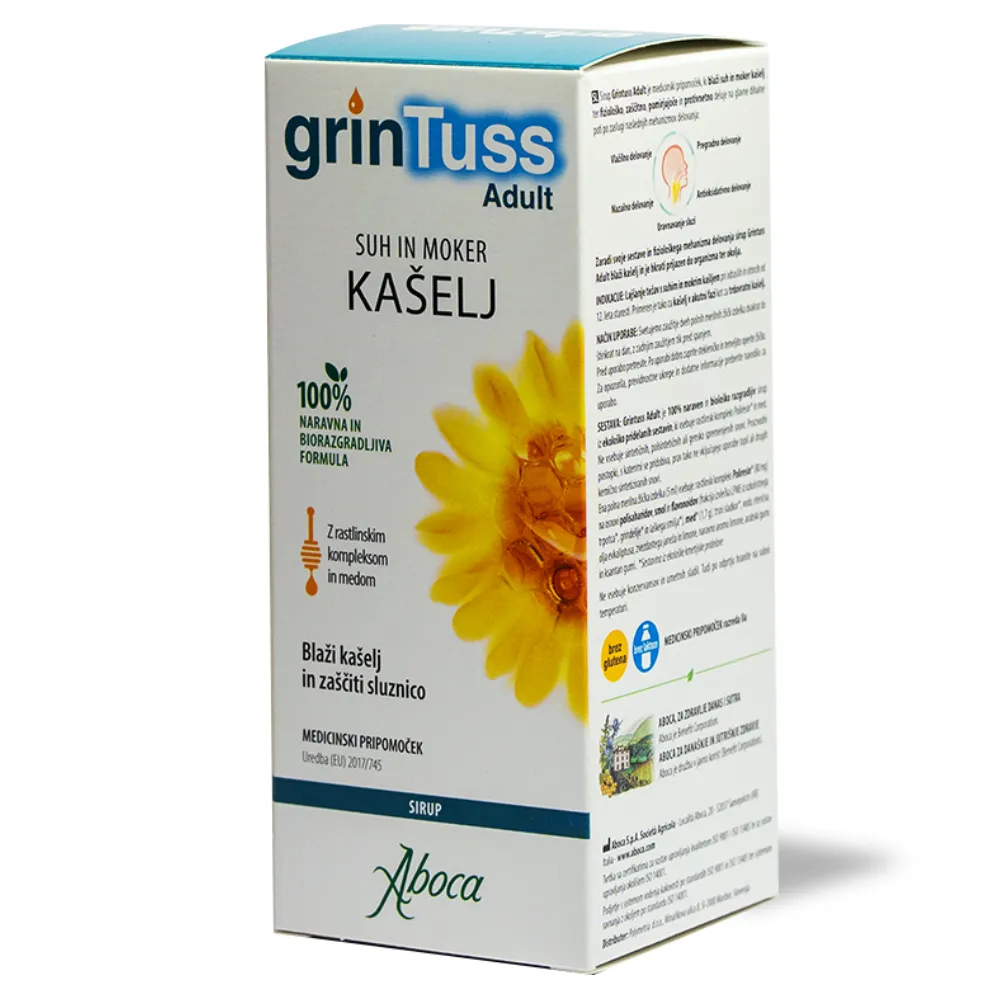 Grintuss Adult Aboca, sirup (180 g)